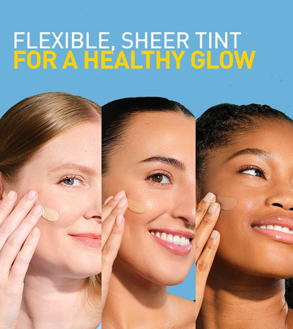 Hydrating Mineral Sunscreen SPF 30 Face Sheer Tint, Shade: Deep